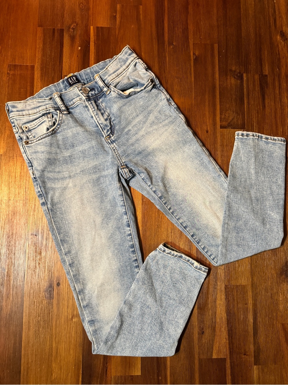 GAP Light Wash Skinny Jeans - Light Blue